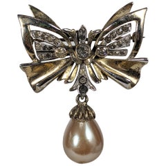 Broche lazo retro DeRosa Sterling