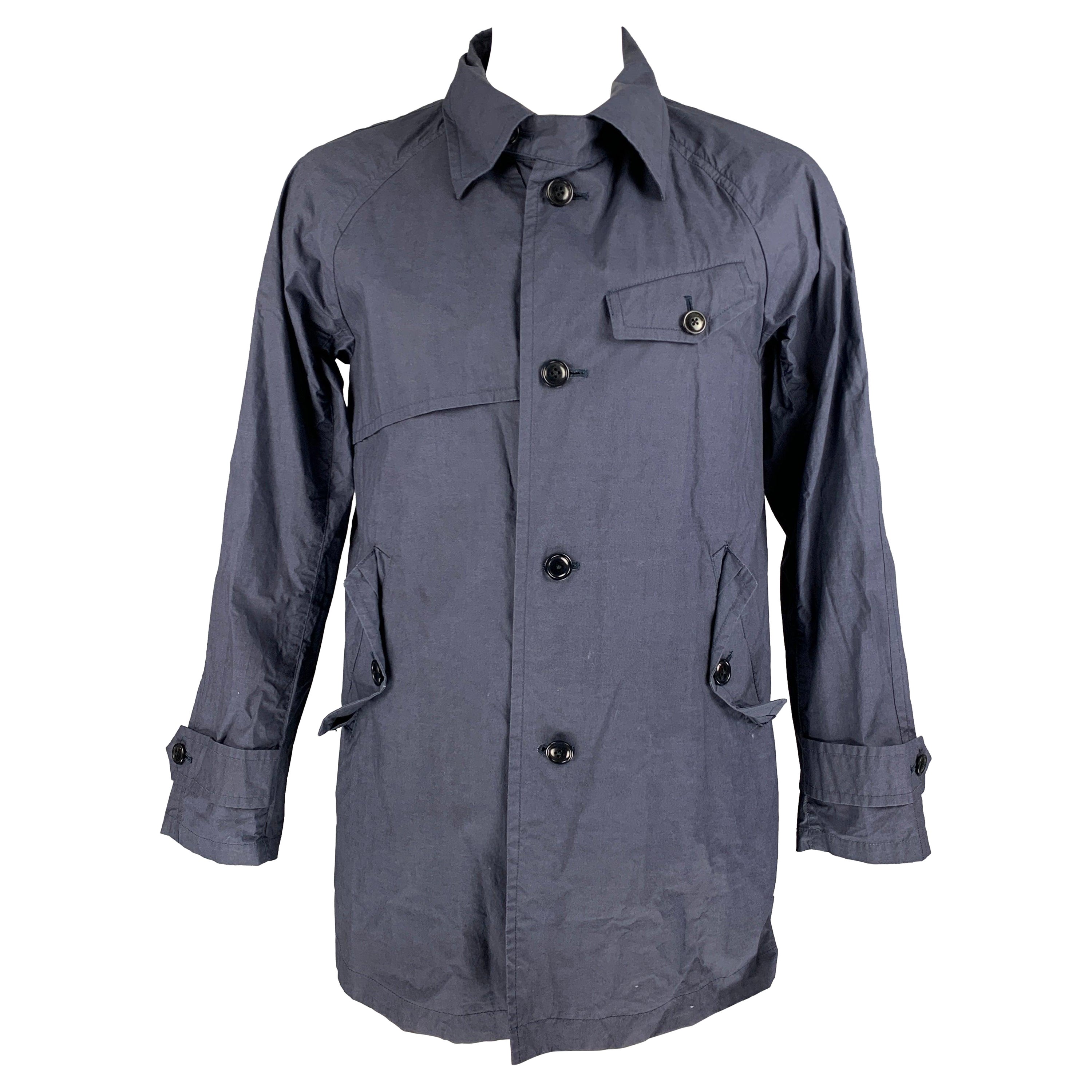 TS (S) Size L Navy Cotton Flap Pockets Jacket For Sale