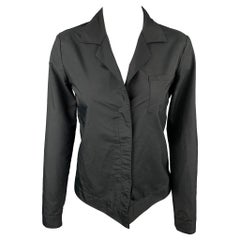 HELMUT LANG Size 4 Black Polyester Jacket Blazer