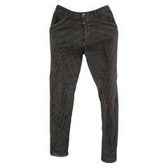 GARETH PUGH Size 28 Black Star Patchwork Denim Skinny Jeans