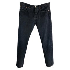 Vaqueros de corte recto LEVI'S talla 34 azul marino