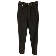 HELMUT LANG Größe 27 Schwarze Femme Hi Spikes Jeans aus Baumwolle