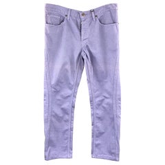 DIRK BIKKEMBERGS Taille 30 Jean à double couture violet lavande