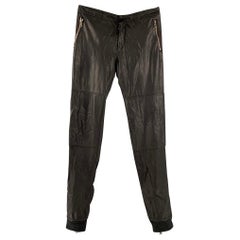 MARC JACOBS Size 30 Black Drawstring Casual Pants