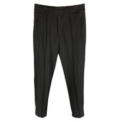 HELMUT LANG Size S Black Cotton Zip Fly Casual Pants