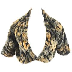 Krizia Poi Faux Fur Bolero 8