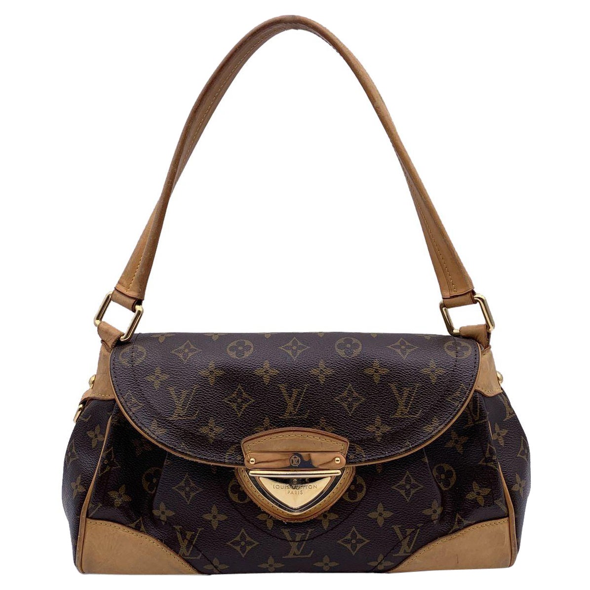 Louis Vuitton Monogram Canvas Beverly MM Shoulder Bag M40121