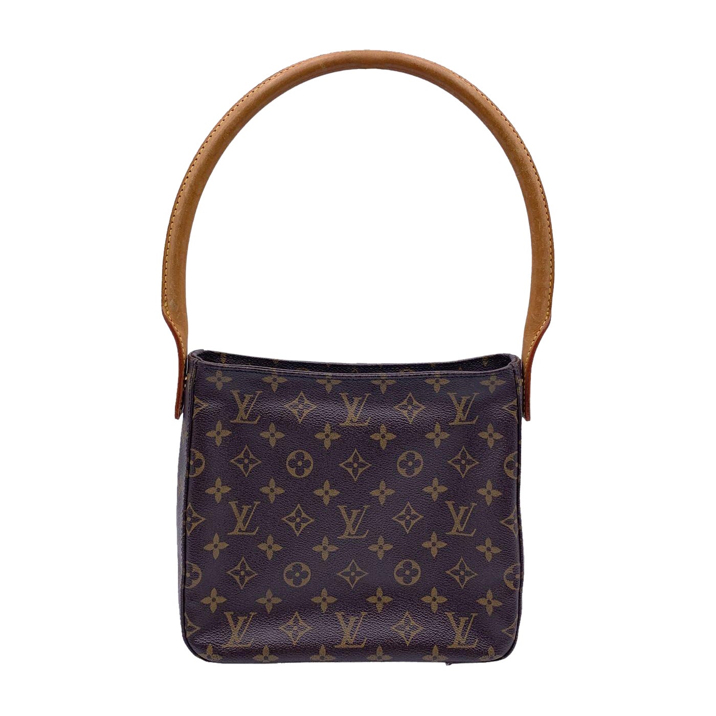 Louis Vuitton Monogram Canvas Looping MM Shoulder Bag M51146 For Sale