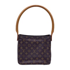 Louis Vuitton - Sac à bandoulière Looping MM en toile monogrammée M51146