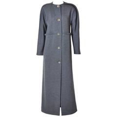 Geoffrey Beene Wool Knit Coat with Sculpted Detail