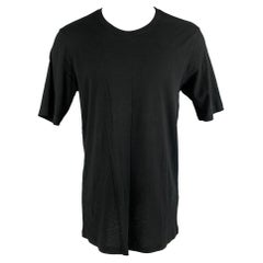 FAITH CONNEXION Größe XS Schwarzes T-Shirt mit Crew-Neck aus massiver Baumwolle