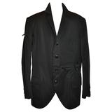 Yohji Yamamoto Pour Homme - Giacca nera decostruita con più cerniere