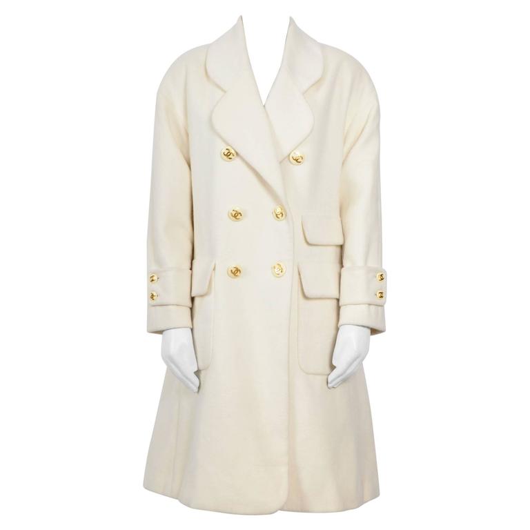 Chanel cashmere coat Clearance