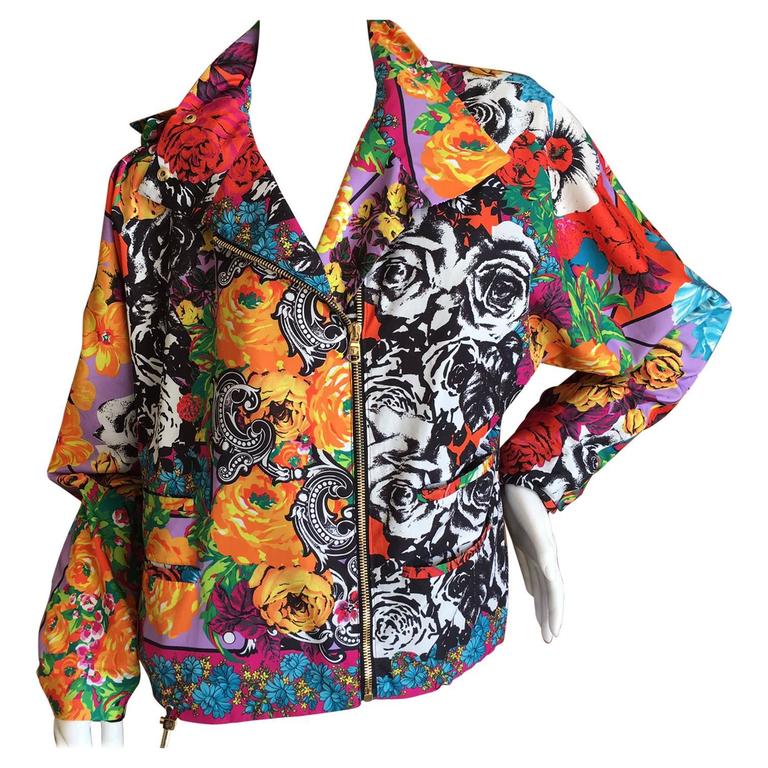 versace rain jacket