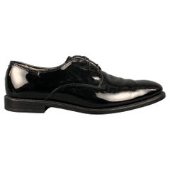 ALLEN EDMONDS Mayfair Taille 9 Chaussures à lacets en cuir noir