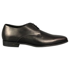 PAUL SMITH Taille 7 Chaussures à lacets en cuir noir