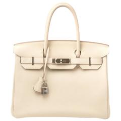 Hermès Birkin 30 Craie Veau Evercalf 12