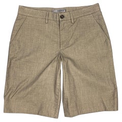 VINCE Größe 28 Schiefer Baumwolle Zip Fly Shorts