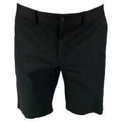 DOLCE & GABBANA Schwarze Baumwoll-Shorts aus Baumwolle, Größe 36