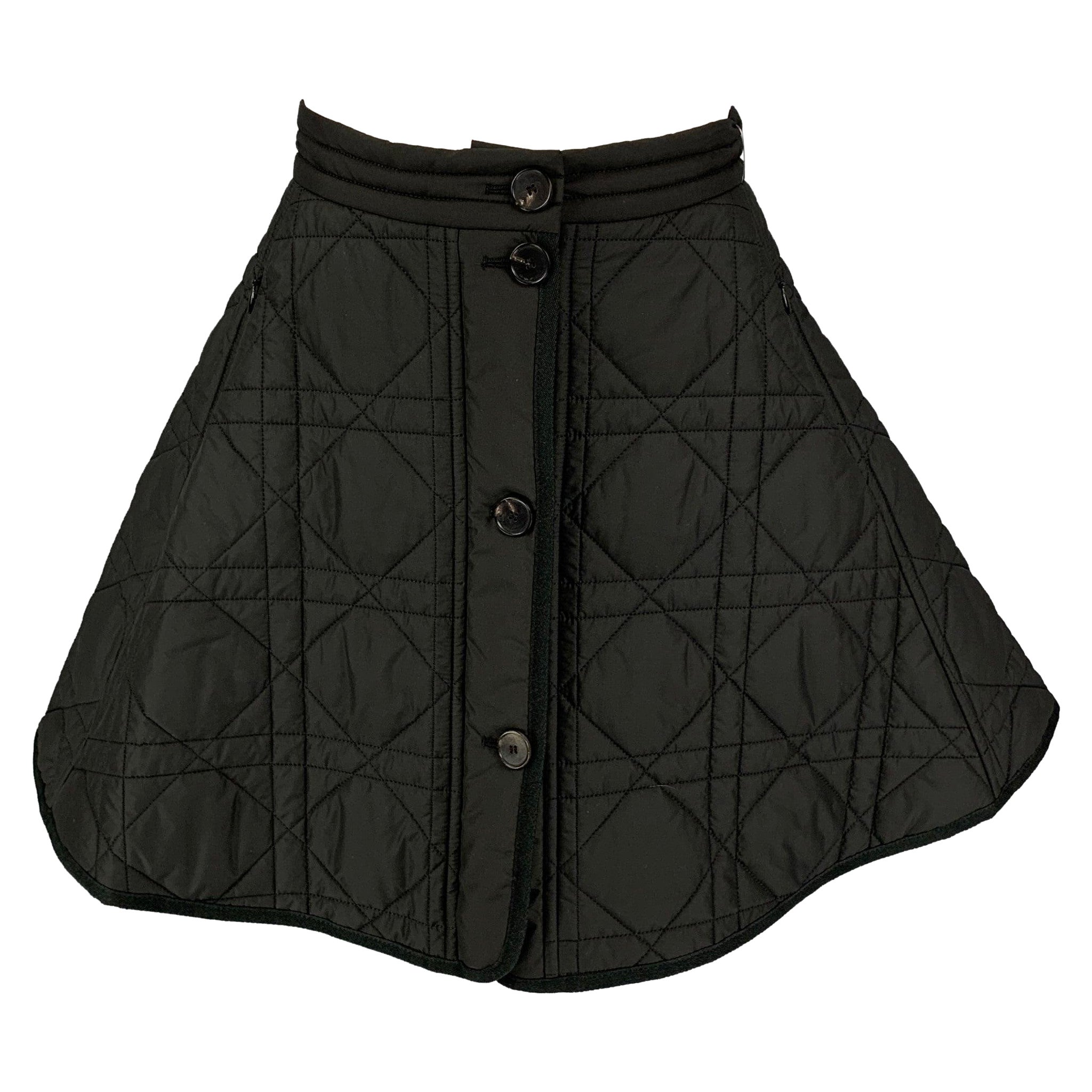 Christian Dior 2000s pre-owned high-waisted pencil skirt - Black