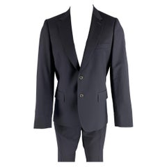 PAUL SMITH Size 40 Navy Wool Single Breasted Suit
