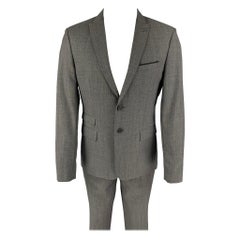 THE KOOPLES Size 38 Dark Gray Wool Peak Lapel Suit