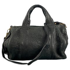 Used ALEXANDER WANG Black Wrinkled Leather Handbag