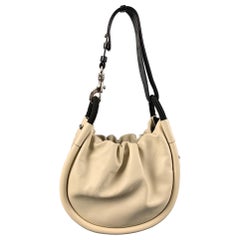 PROENZA SCHOULER Beige Schwarze Lederhandtasche