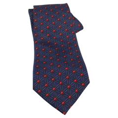 Vintage Hermes blue Silk Tie