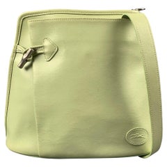 Used LONGCHAMP Mint Faux Leather Shoulder Bag