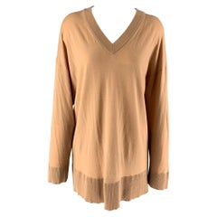 THE ROW - Pull en laine camel surdimensionné, taille XS