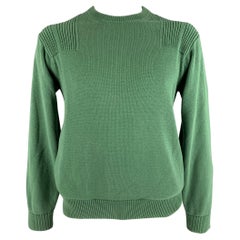 PS by PAUL SMITH Size M Green Cotton Crew Neck Pullover