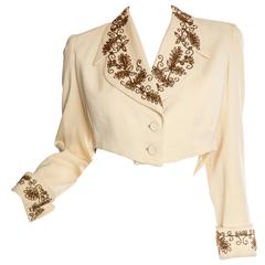Gorgeous Beaded 1940s Jacket 3