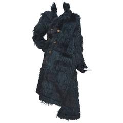 Comme Des Garcons Faux Fur Coat AD '02 Metropolitan Museum NY Mint 10