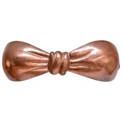 Collector's KRIZIA 1980's Metal Red Copper Bra With Leather Straps 12
