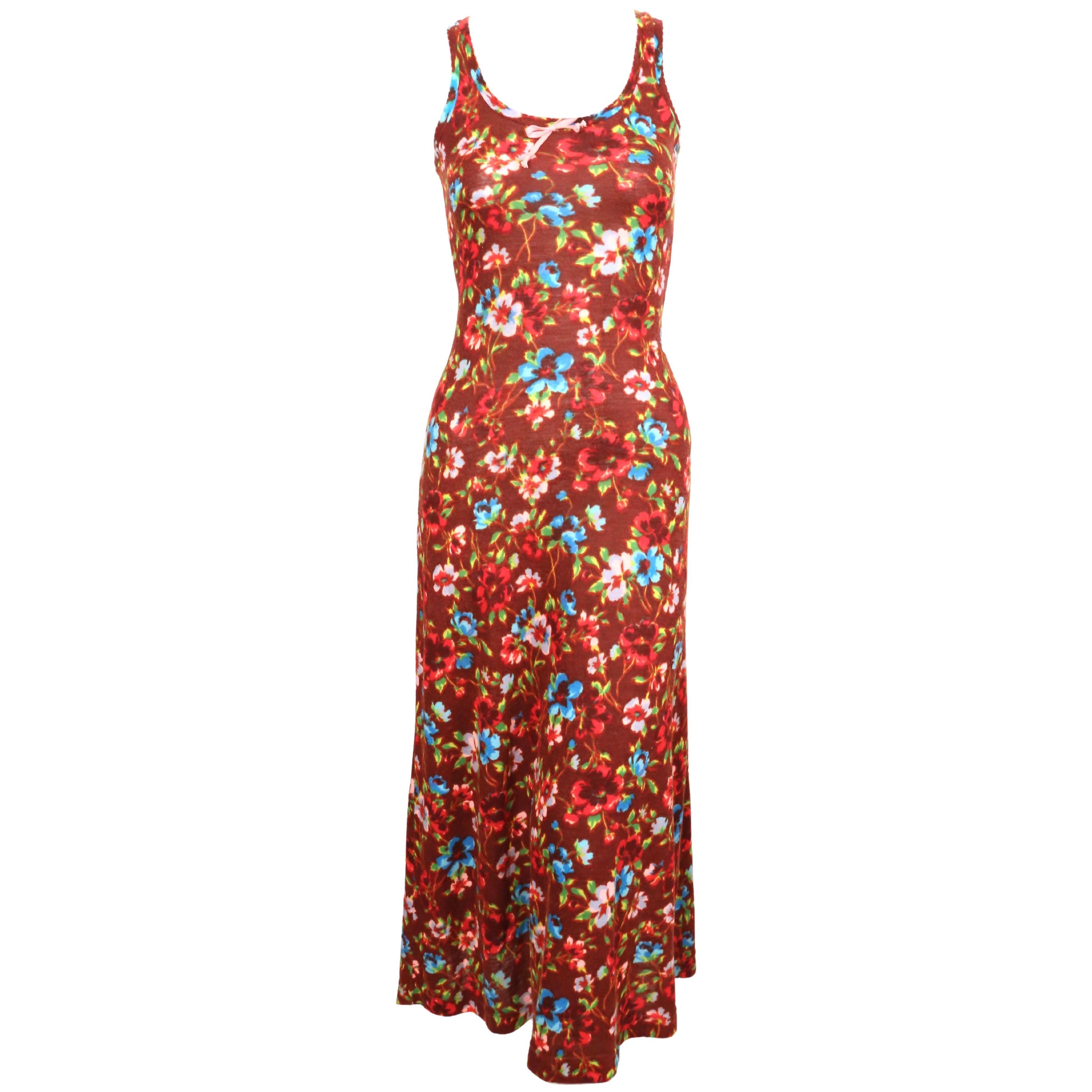1970's ALLEY CAT by BETSEY JOHNSON floral dress