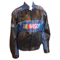 Y2K NASCAR Leather Jacket 