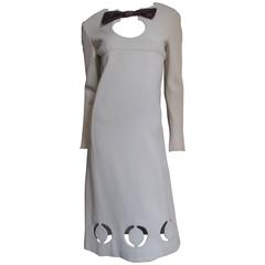 Pierre Cardin Circle Cutouts Midi Dress 6