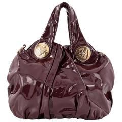 Gucci Hysteria Convertible Top Handle Bag Patent Small