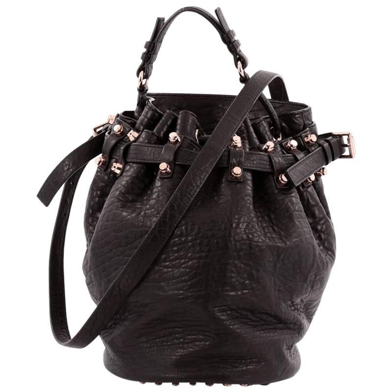 Alexander Wang Diego Bucket Bag Leather Large