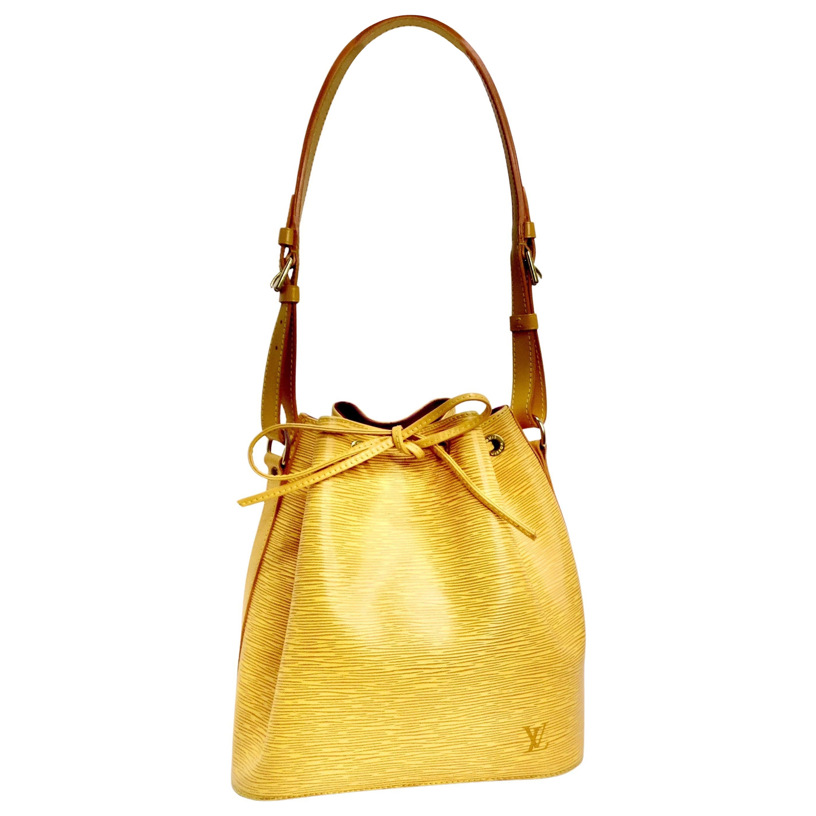 Louis Vuitton Epi Petite Noe Shoulder Bag For Sale
