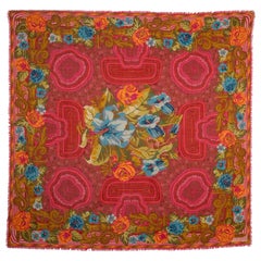 Christian Lacroix Silk and Wool Foulard Scarf