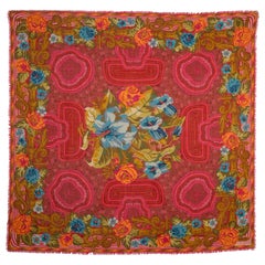 Foulard en soie et laine de Christian Lacroix 