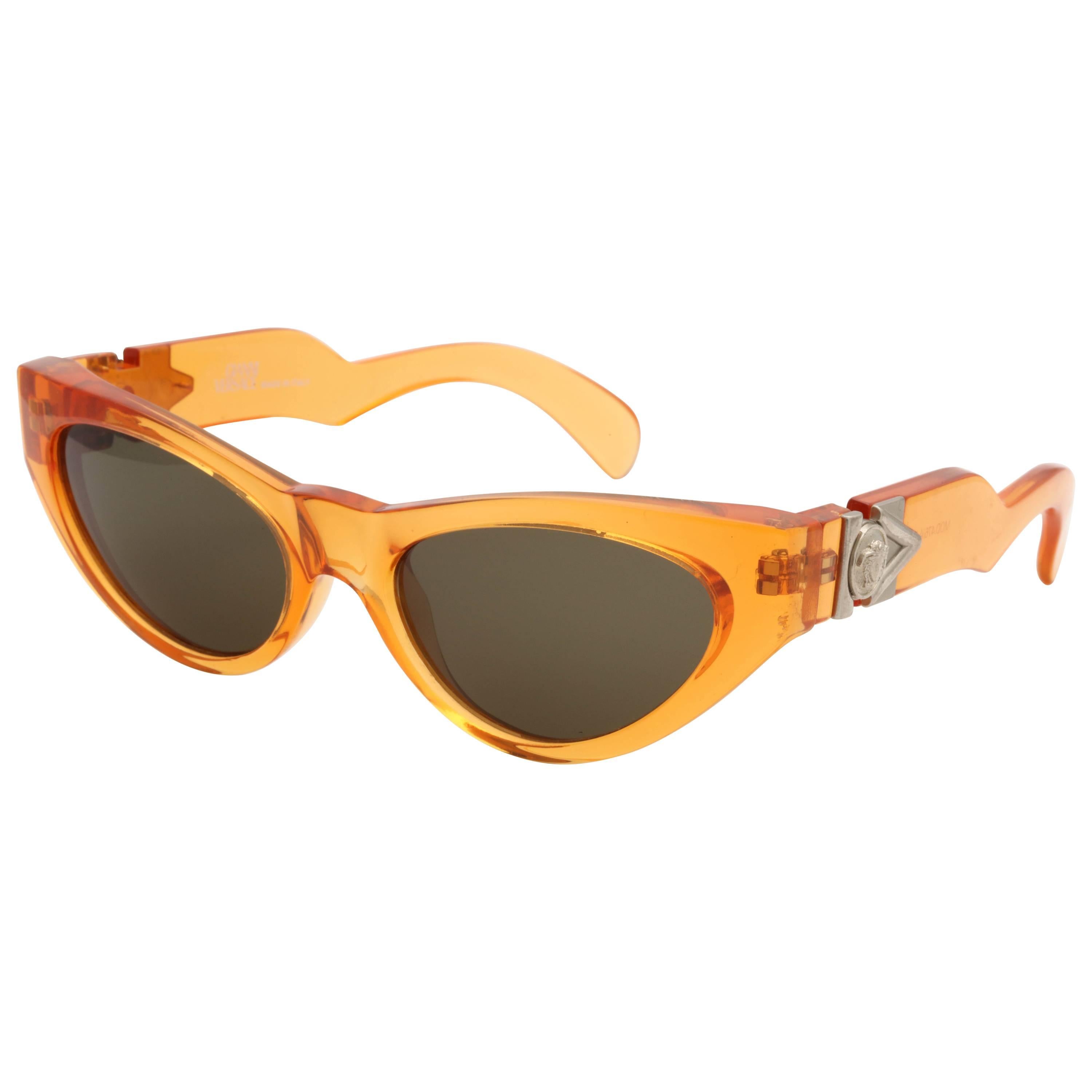 Gianni Versace Mod 476/A Vintage Sunglasses For Sale at 1stDibs | vintage  gianni versace sunglasses