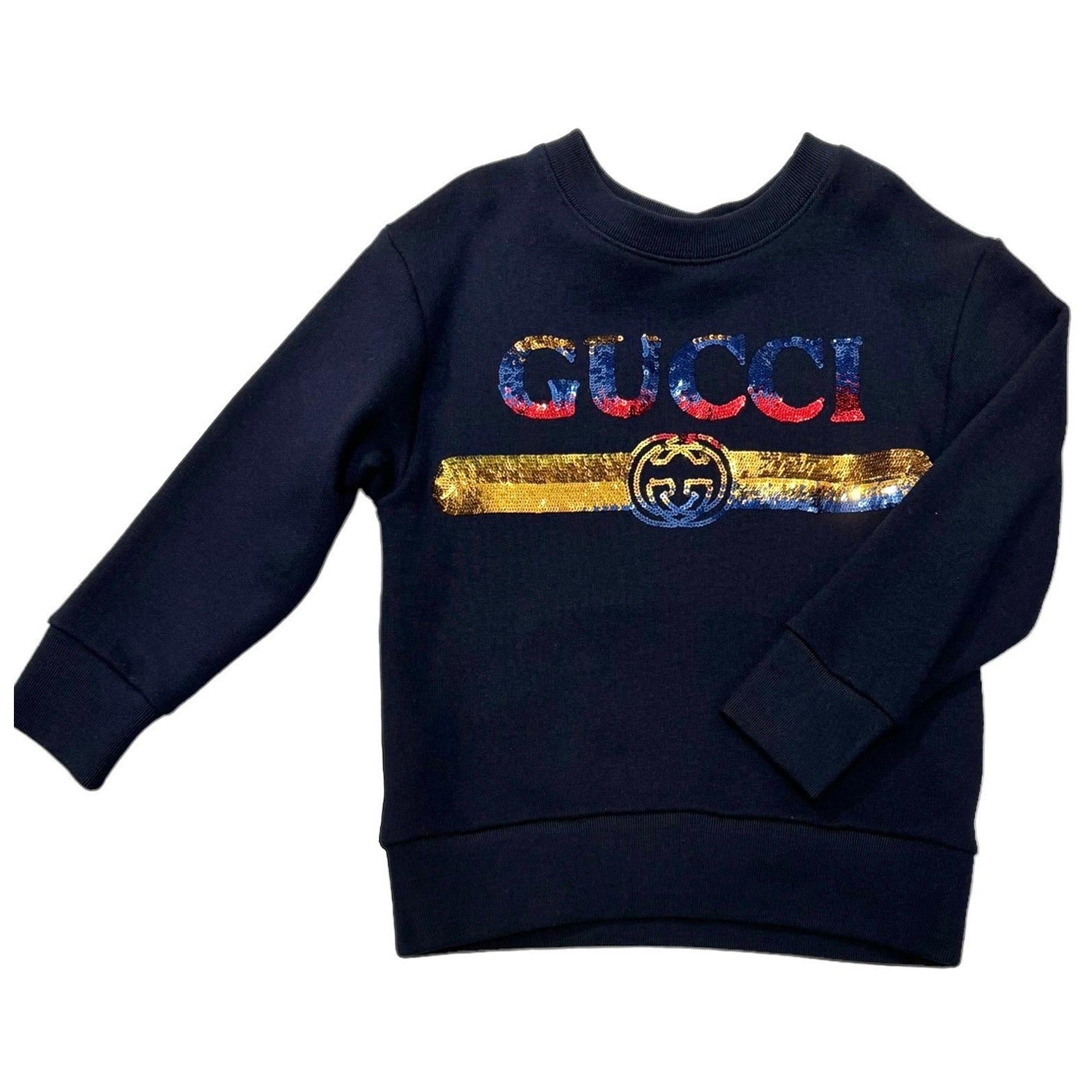 Gucci Felpa Pailletten Baby im Angebot