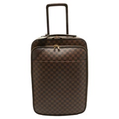 Louis Vuitton bagages business Pegase Legere 55 en toile damier ébène