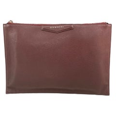 Givenchy Antigona Pochette Bordeaux