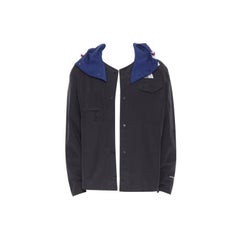 THE NORTH FACE KAZUKI KURAISHI Black Label Charlie Duty Jacket Black Blue XL