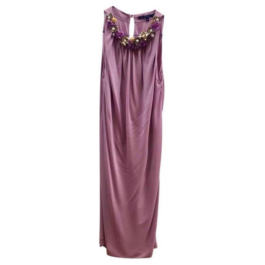 Gucci pink viscose elegant Dress For Sale
