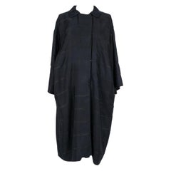 Used Lanvin Navy Blue Coat Winter, 2008